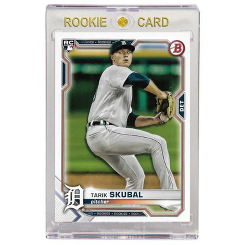 Tarik Skubal Detroit Tigers 2021 Bowman # 11 Rookie Card 