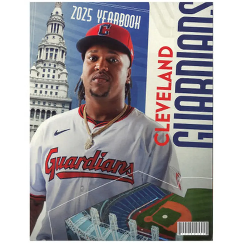 2025 Cleveland Guardians Official Team Yearbook 