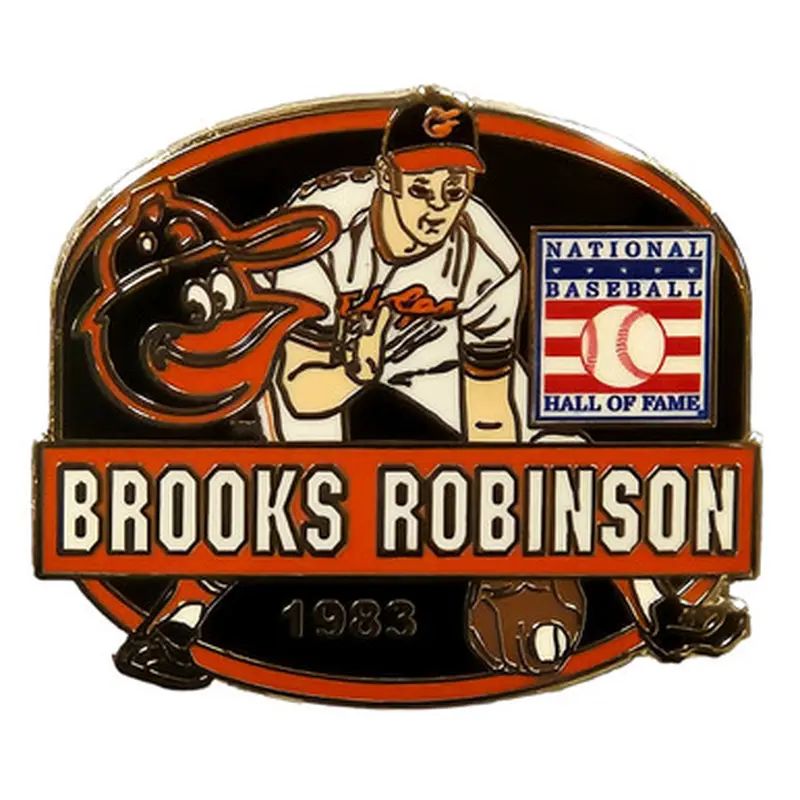 Brooks Robinson Baltimore Orioles Hall of Fame Class of 1983 Collectors Pin 