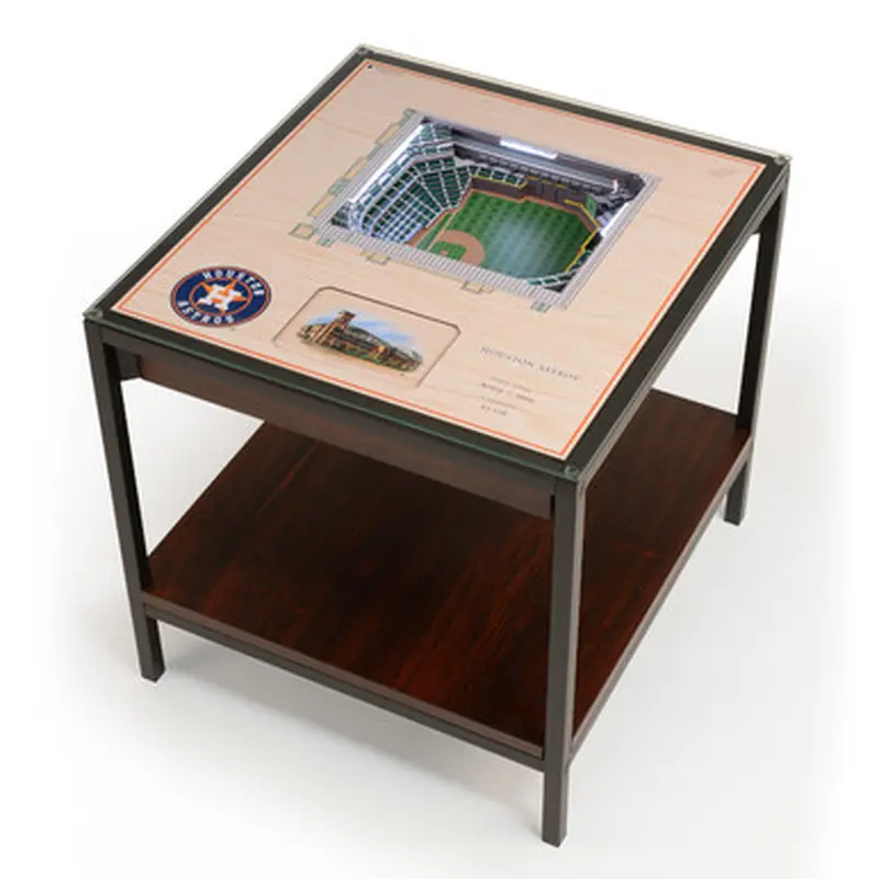 Houston Astros 25-Layer StadiumViews Lighted End Table - Minute Maid Park 