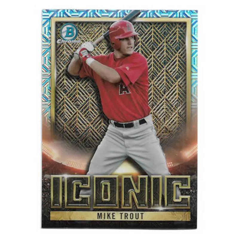 Mike Trout 2023 Bowman Chrome Iconic # 1 