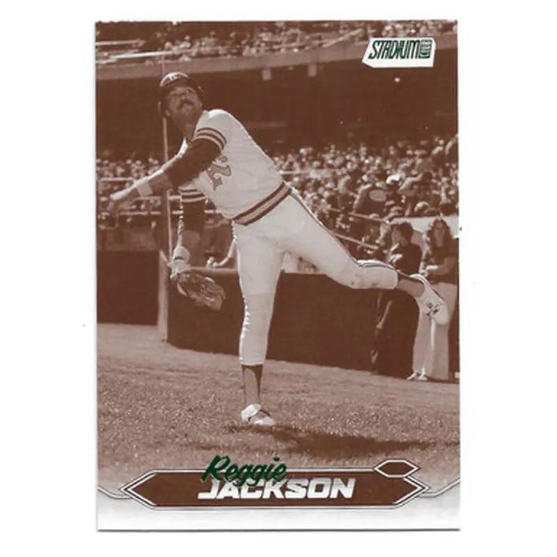 Reggie Jackson 2024 Topps Stadium Club Sepia # 276 
