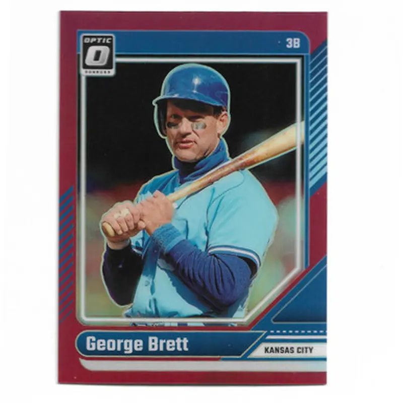 George Brett 2024 Donruss Optic Red # 3 Ltd Ed of 99 