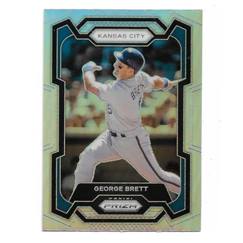 George Brett 2024 Panini Prizm Holo Silver # 36 