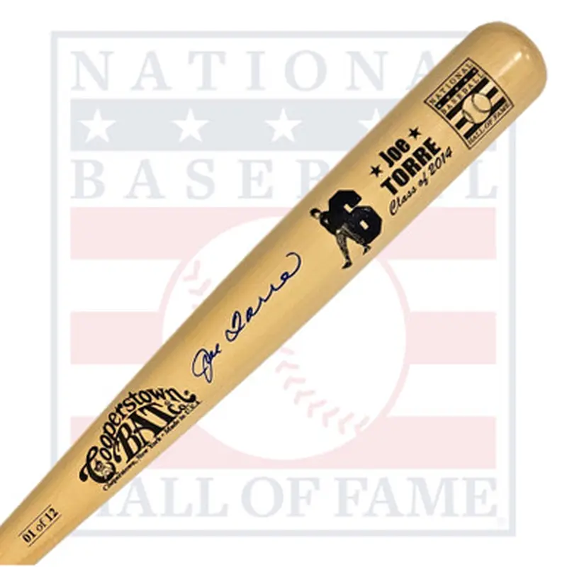 Joe Torre Autographed Hall of Fame 2015 Induction Bat Limited Edition of 12 (Beckett) 