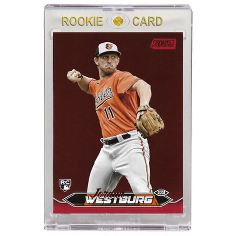 Jordan Westburg Baltimore Orioles 2024 Stadium Club Red Foil # 77 Rookie Card 