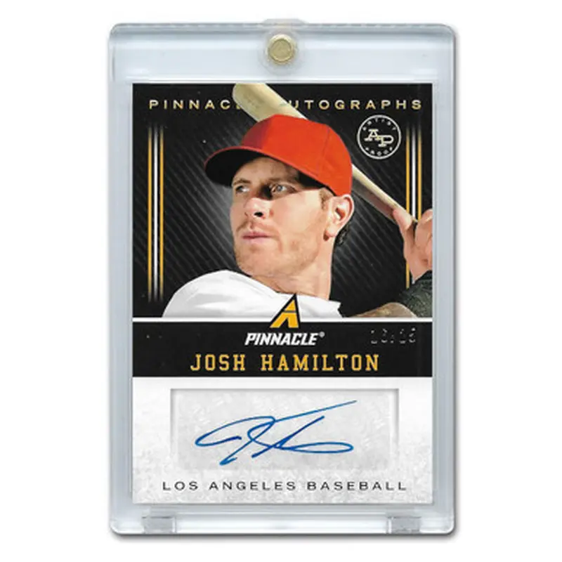 Josh Hamilton Autographed Card 2013 Panini Autograph Artist Proof # JH Ltd Ed of 25 