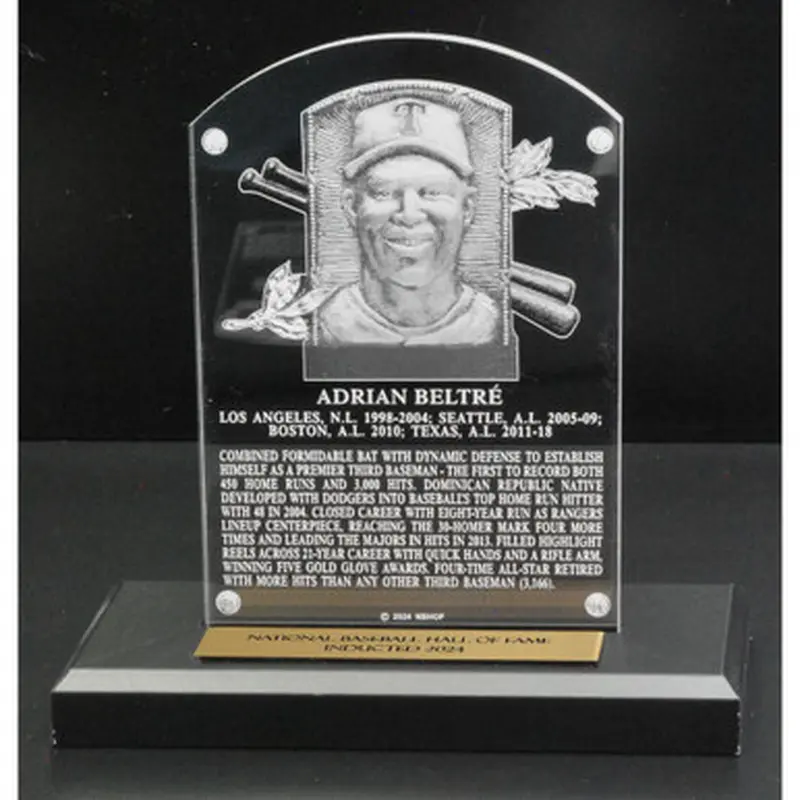 Adrian Beltr Acrylic Replica Hall of Fame Plaque 