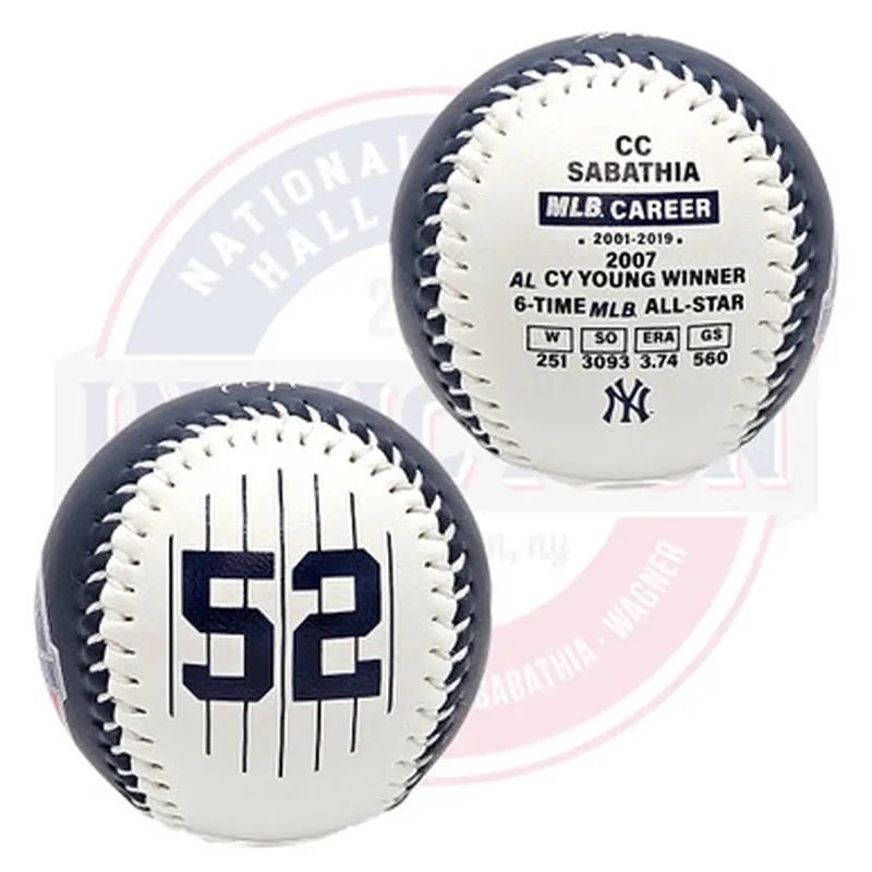 CC Sabathia Baseball Hall of Fame Rawlings 2025 Induction Player Career Baseball 
