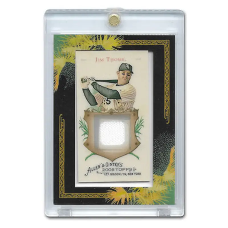Jim Thome 2008 Topps Allen & Ginter Game Worn Jersey # AGR-JT (white) 