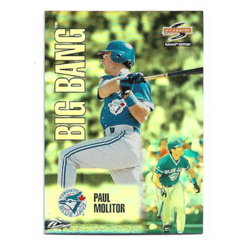 Paul Molitor 1993 Score Big Bang # 13 