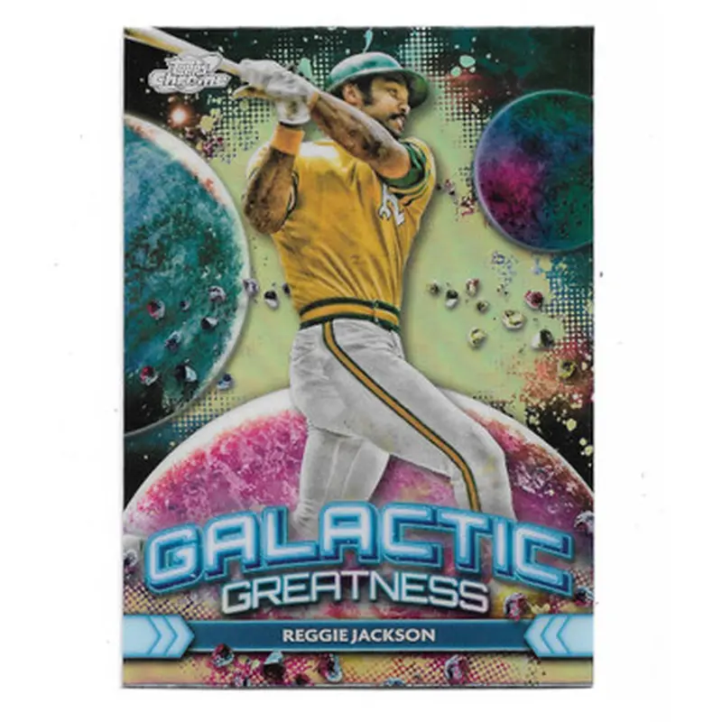 Reggie Jackson 2024 Topps Cosmic Chrome Galactic Greatness # 8 