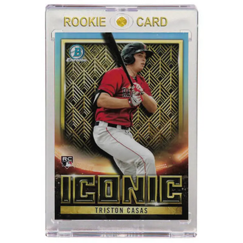 Triston Casas Boston Red Sox 2023 Bowman Chrome Iconic # 23 Rookie Card 