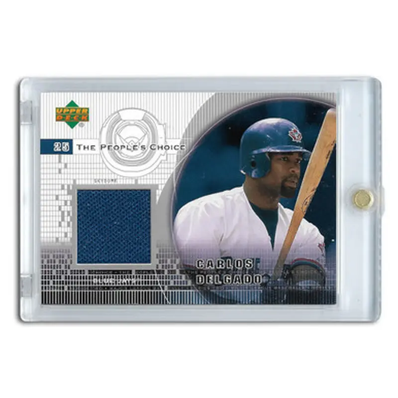 Carlos Delgado 2002 Upper Deck People's Choice Game Jersey # PJ-CD 