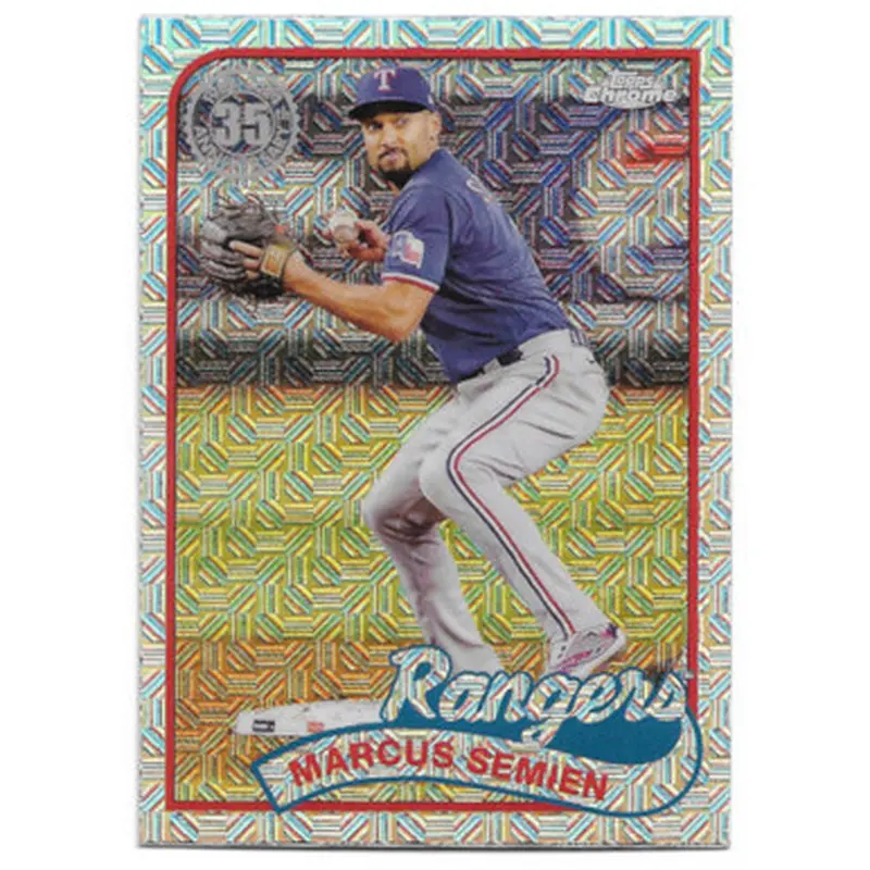 Marcus Semien 2024 Topps Series 2 35th 1989 Silver Pack Chrome # 71 