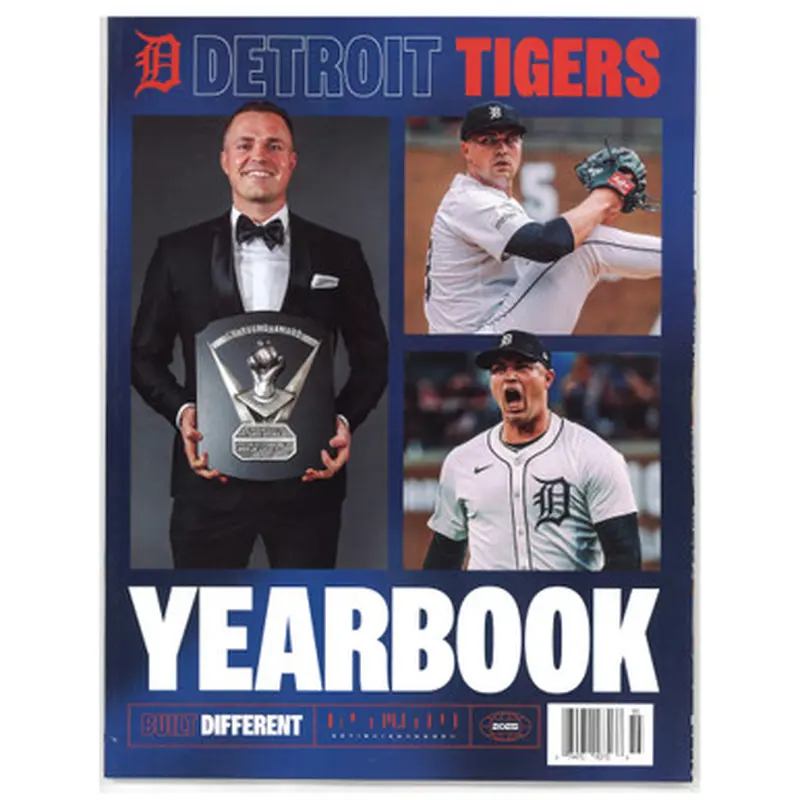 2025 Detroit Tigers Official Team Yearbook 