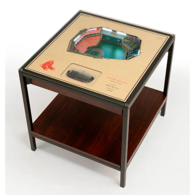 Boston Red Sox 25-Layer StadiumViews Lighted End Table - Fenway Park 