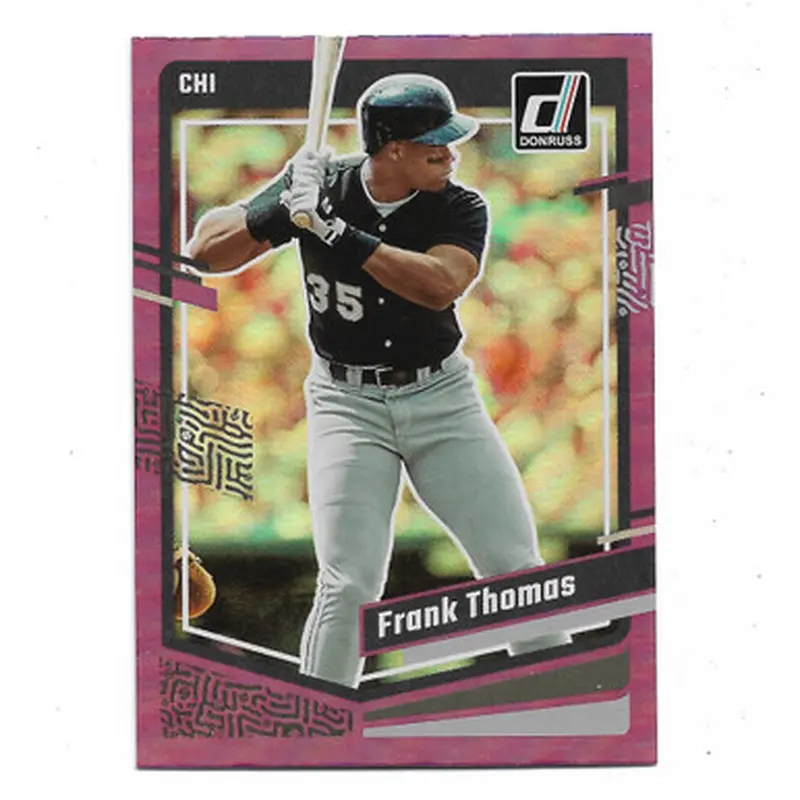 Frank Thomas 2023 Donruss Purple Holo # 166 