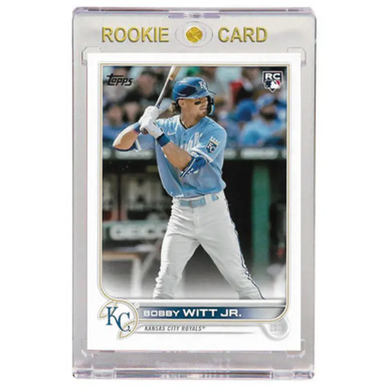 Bobby Witt Jr. Kansas City Royals 2022 Topps Factory Set Variation # 660 Rookie Card 