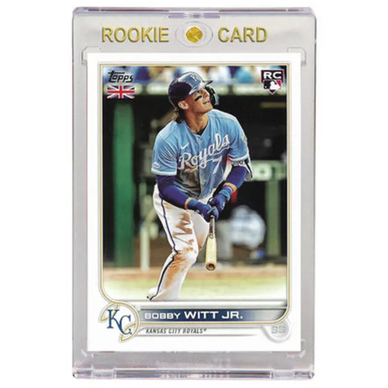 Bobby Witt Jr. Kansas City Royals 2022 Topps UK Edition # 50 Rookie Card 