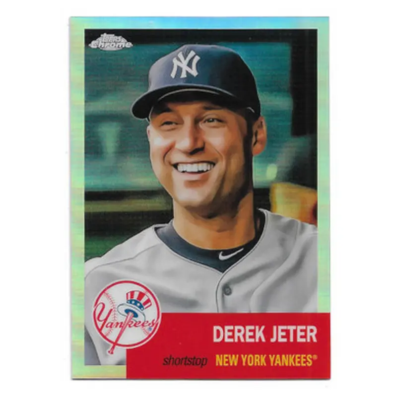 Derek Jeter 2022 Topps Chrome Platinum Anniversary Refractor # 2 