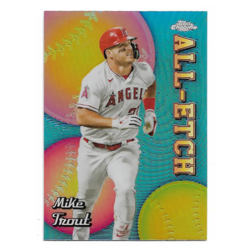Mike Trout 2024 Topps Chrome All-Etch # CAE-2 