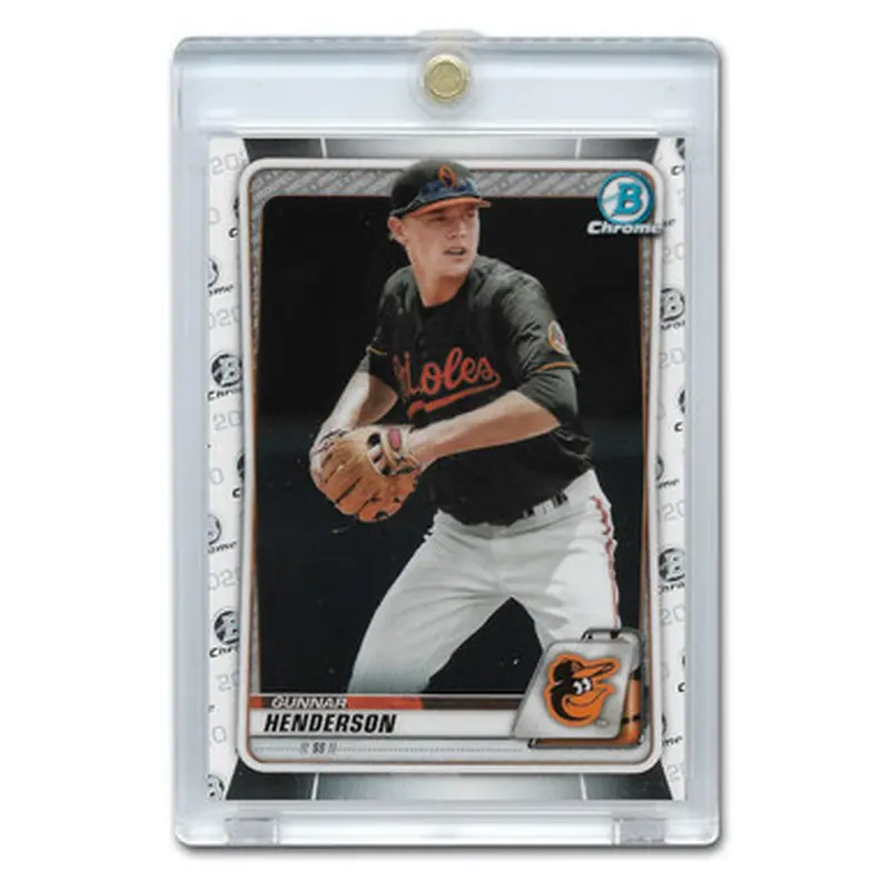 Gunnar Henderson 2020 Bowman Chrome Prospect # BCP134 Pre-Rookie Card 