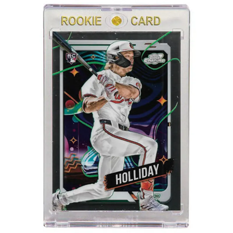 Jackson Holliday Baltimore Orioles 2024 Topps Cosmic Chrome # 1 Rookie Card 
