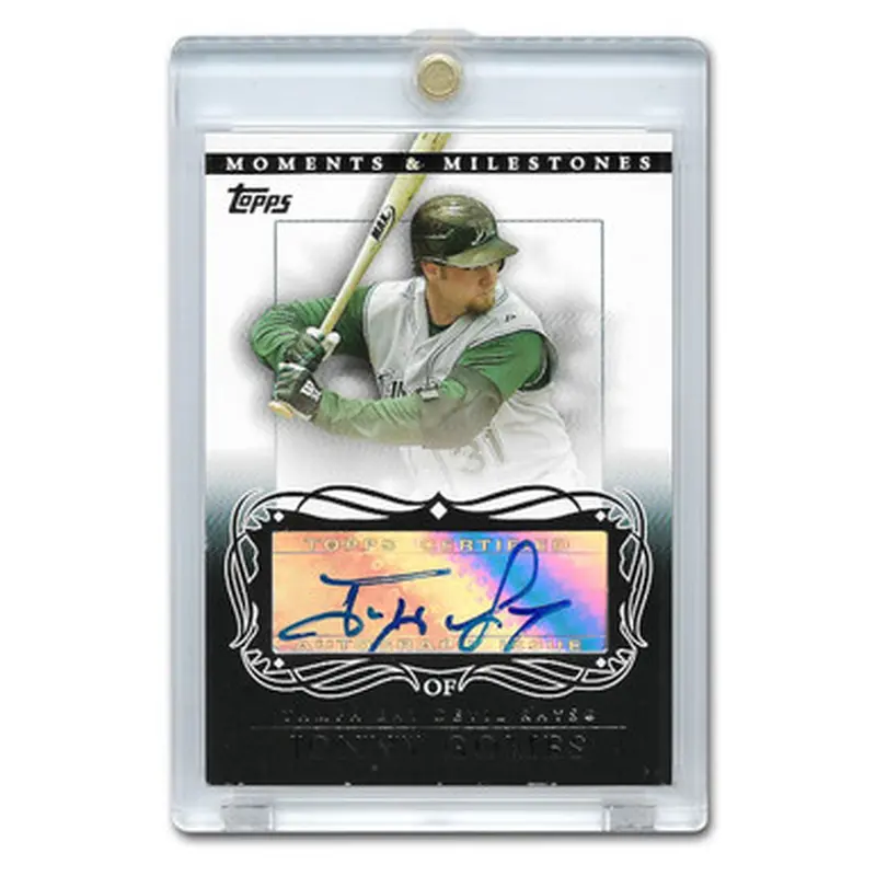 Jonny Gomes Autograhed Card 2007 Topps Moments & Milestones Autographs #MA-JJG 