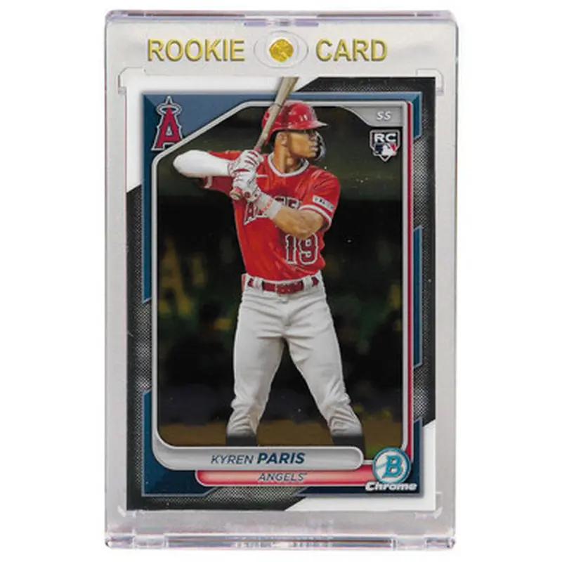Kyren Paris Los Angeles Angels 2024 Bowman Chrome # 64 Rookie Card 