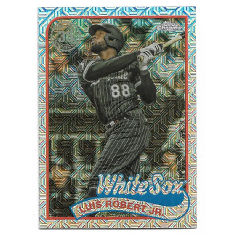 Luis Robert 2024 Topps Series 1 35th 1989 Silver Pack Chrome # 51 