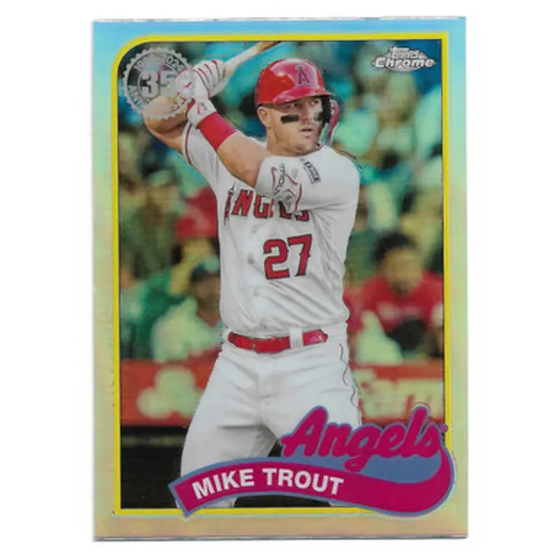 Mike Trout 2024 Topps Chrome '89 35th Anniversary Refractor # 89BC-1 