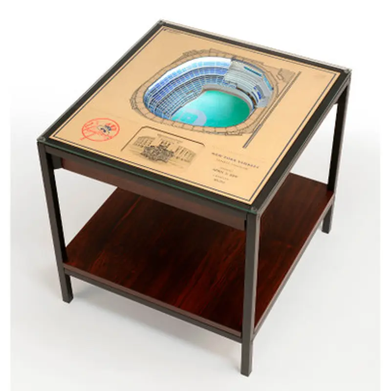 New York Yankees 25-Layer StadiumViews Lighted End Table - Yankee Stadium 