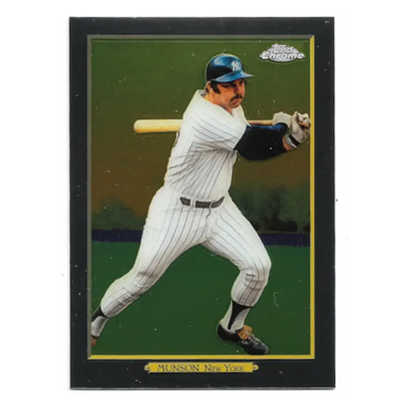 Thurman Munson 2020 Topps Update Turkey Red Chrome # 16 