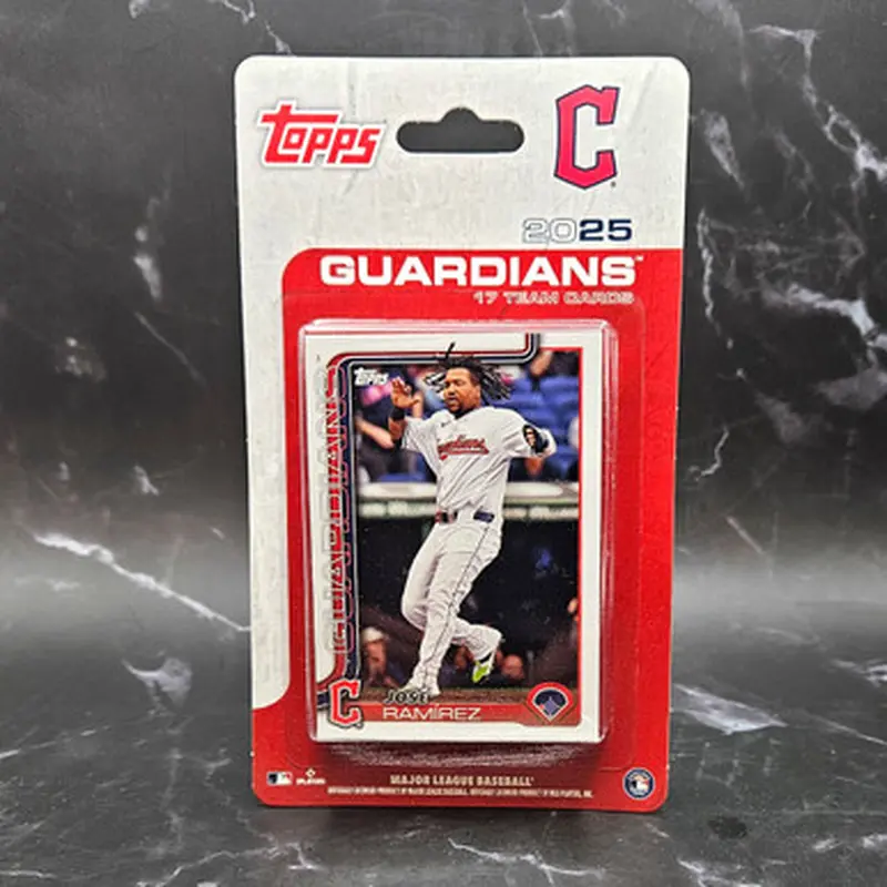 Topps Cleveland Guardians 2025 Baseball Cards 17-Card Team Set 