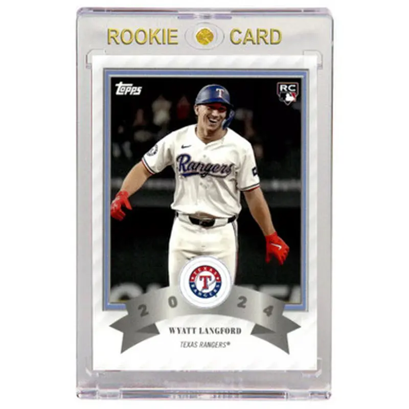 Wyatt Langford Texas Rangers 2024 Topps Wonderland # 15 Rookie Card 