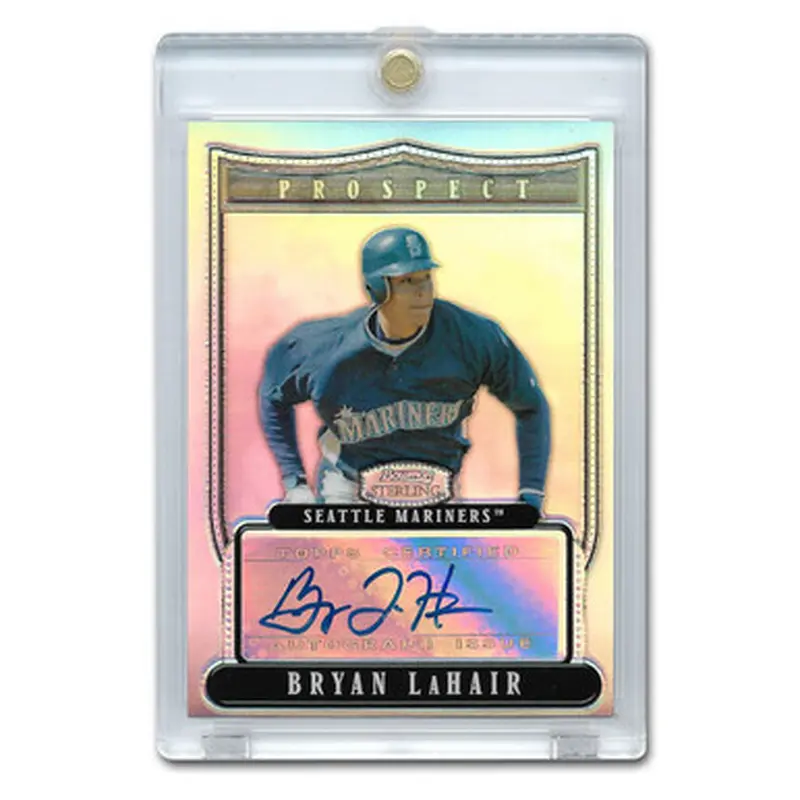 Bryan LeHair Autographed Card 2007 Bowman Sterling Prospects # BSP-BL 