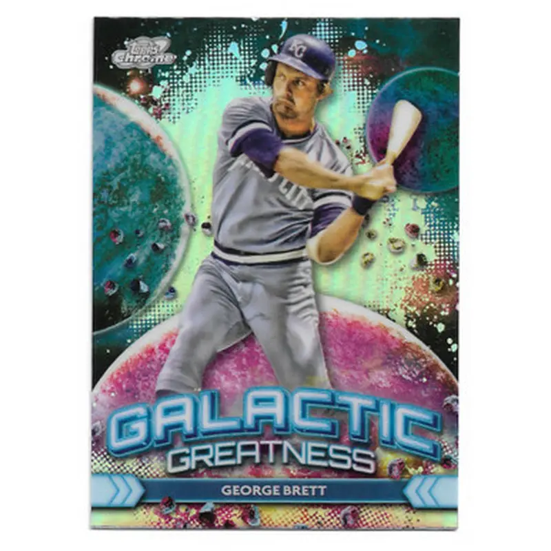 George Brett 2024 Topps Cosmic Chrome Galactic Greatness # 7 