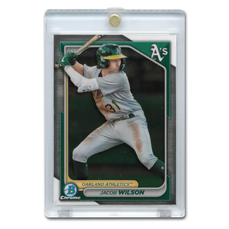 Jacob Wilson 2024 Bowman Chrome Prospects # BCP3 Pre-Rookie Card 