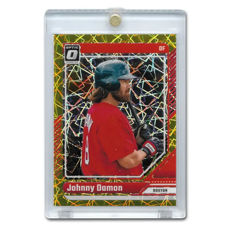 Johnny Damon 2024 Panini Prizm Gold # 71 Ltd Ed of 10 