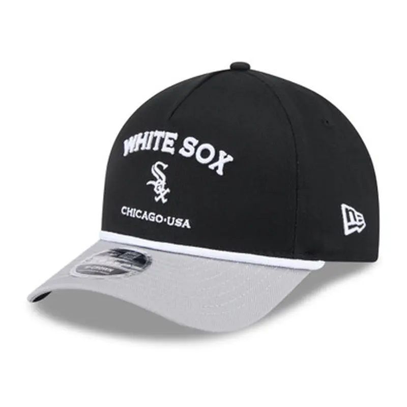 Mens New Era Chicago White Sox 2Tone Rope 9FORTY M-Crown Snapback Adjustable Cap 
