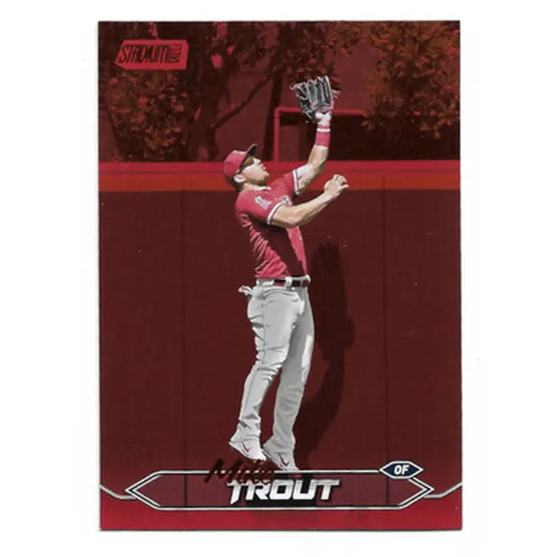 Mike Trout 2024 Stadium Club Red Foil # 1 
