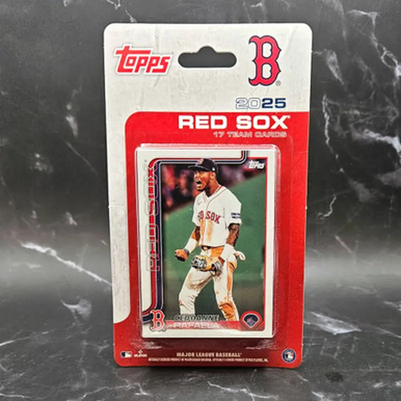 Topps Boston Red Sox 2025 Baseball Cards 17-Card Team Set 