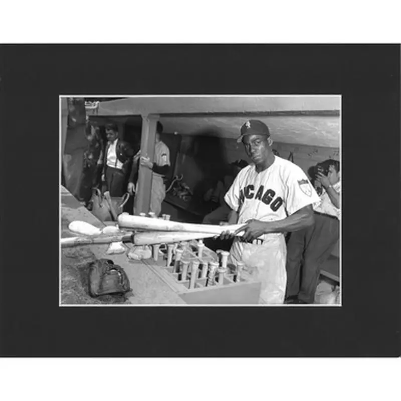 Matted 8x10 Photo- Minnie Mioso 1951 