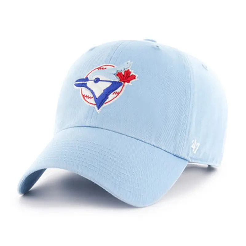 Mens 47 Brand Toronto Blue Jays Cooperstown Collection Clean Up Adjustable Cap 
