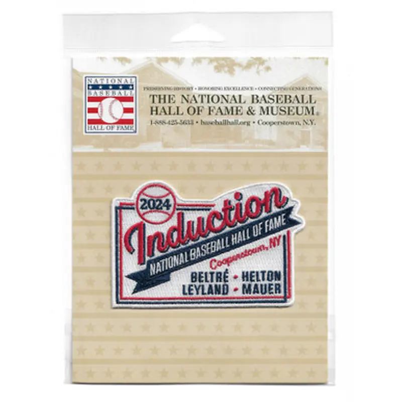 Baseball Hall of Fame 2024 Induction Logo Patch 