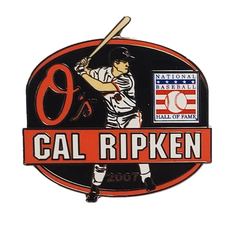Cal Ripken Jr. Baltimore Orioles Hall of Fame Class of 2007 Collectors Pin 