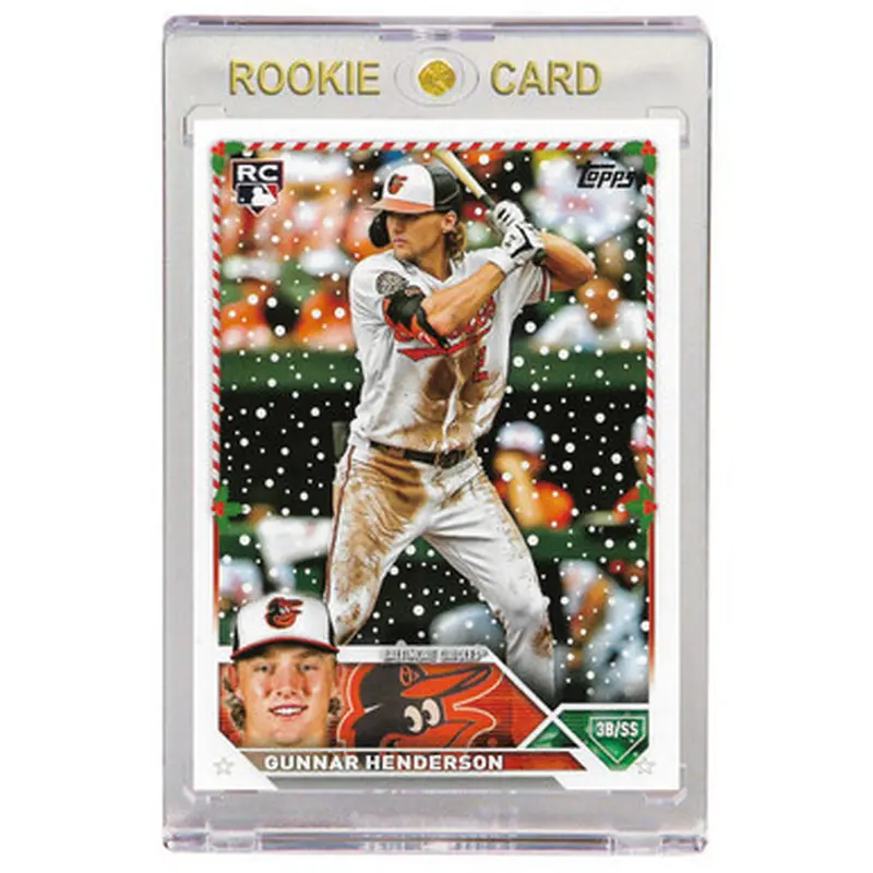 Gunnar Henderson Baltimore Orioles 2023 Topps Holiday # H4 Rookie Card 