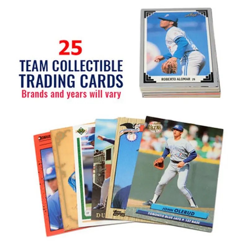 Toronto Blue Jays 25 Card Team Baseball Card Lot 