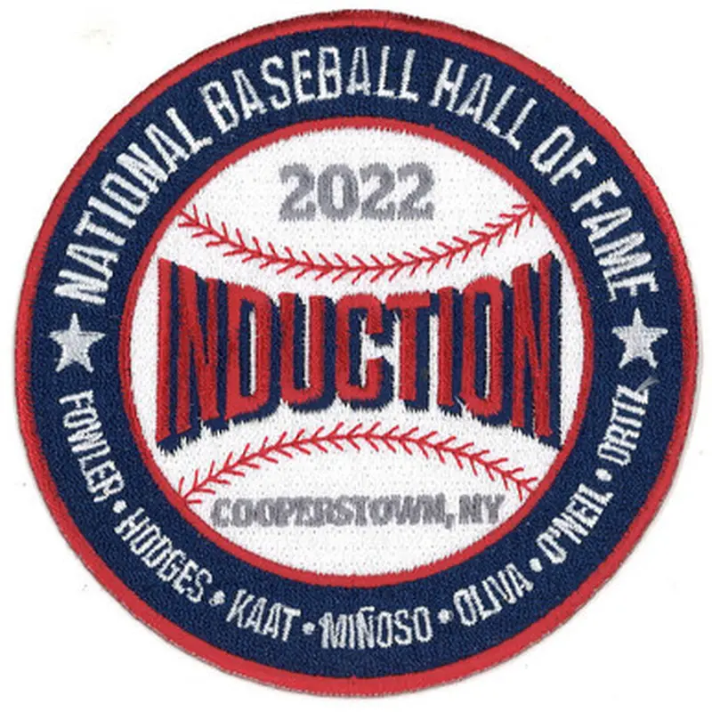 Baseball Hall of Fame 2022 Induction Logo Patch 